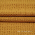 Space Dyed Soft Polyester Rayon Waffle Knit Fabric